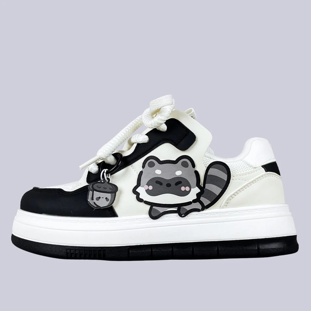 Chubby Raccoon Chunky Casual Sneakers – Unisex