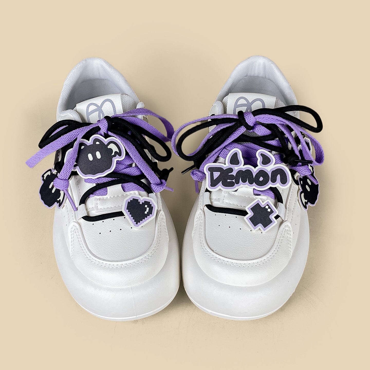 Kawaii Purple Demon Chunky Sneakers - Women's - Image 5