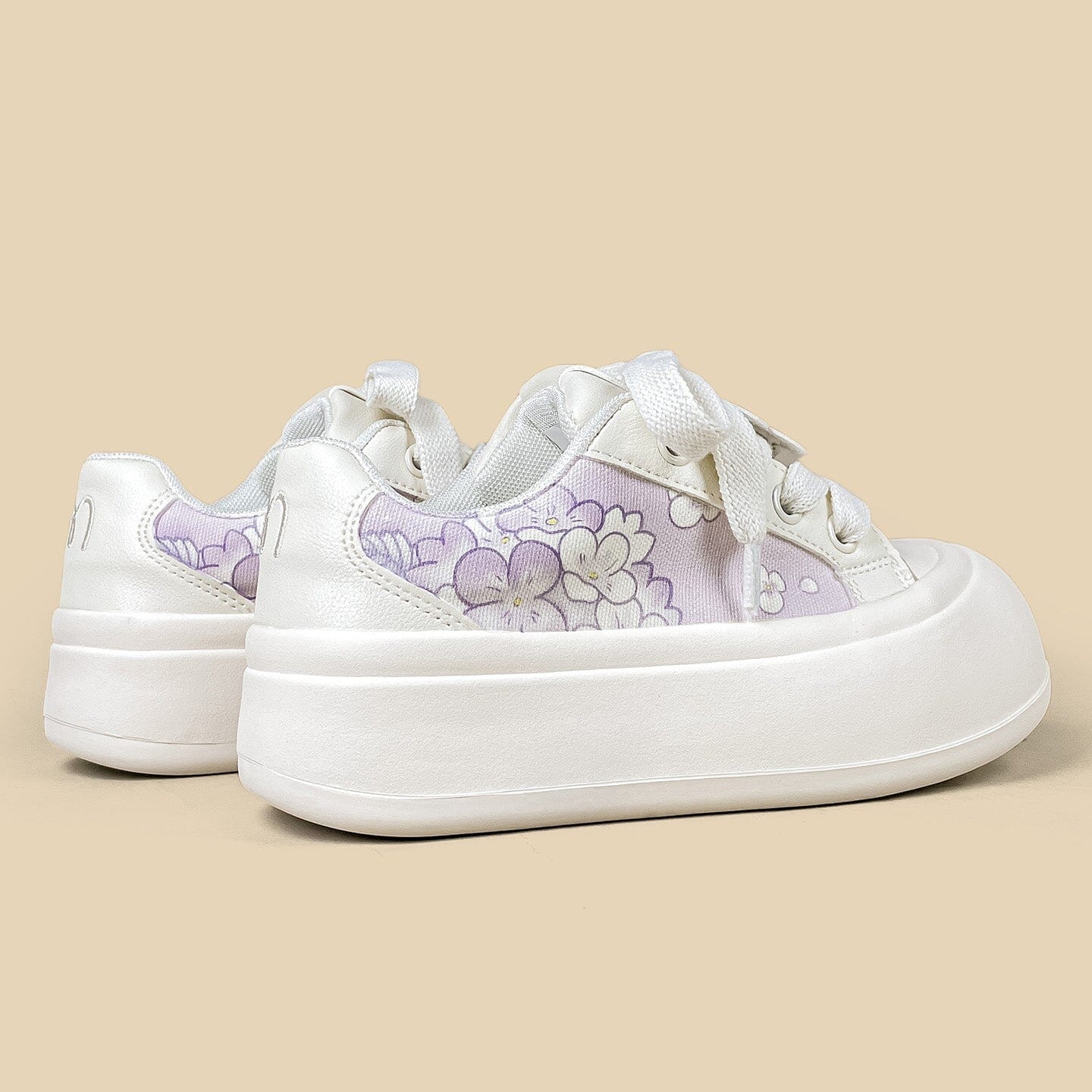 Lilac Floral Dream Chunky Sneakers - Women's - Image 3